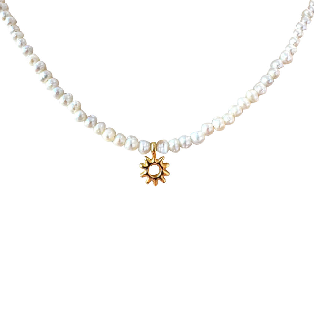 Collar Sol de Lava